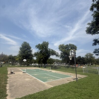 Existing Basketball and Pickleball Court