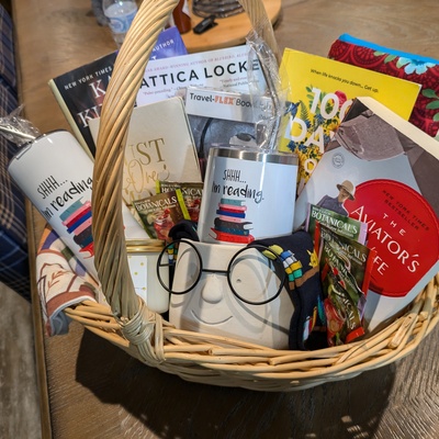 Just One More Chapter Raffle basket