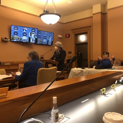 Testifying before the Kansas House Committee of Transportation February 2021