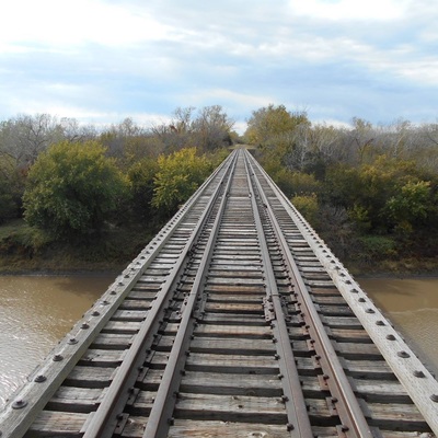 Bridge over the Big Blue River
