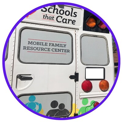 Mobile Family Resource Center aka "the care bus"