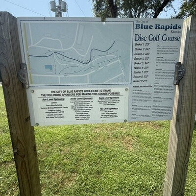 Disc Golf Sign